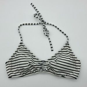 Victoria’s Secret Striped Bikini Top Size Small